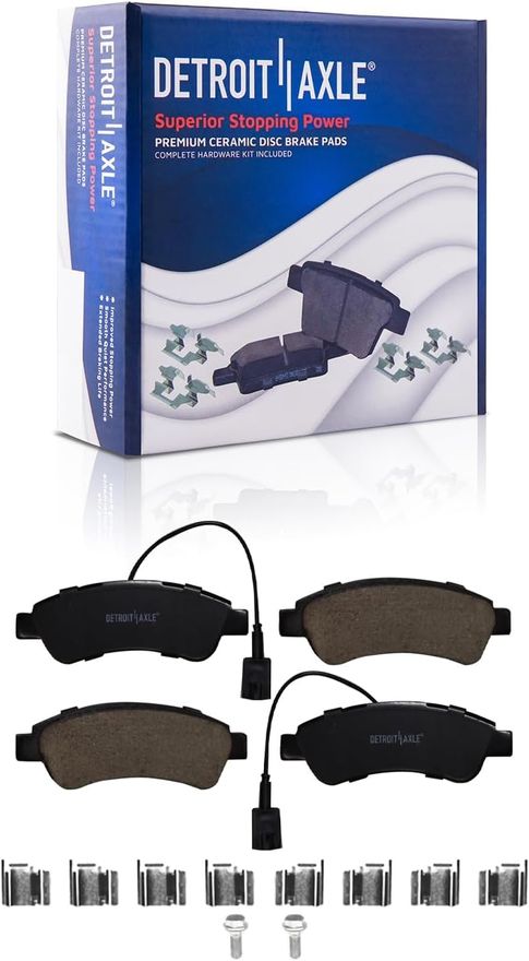 Rear Ceramic Brake Pad - P-1490 x2