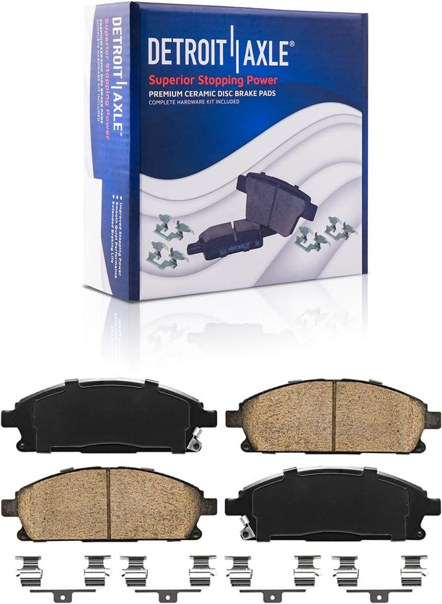 Front Ceramic Brake Pad - P-855 x2