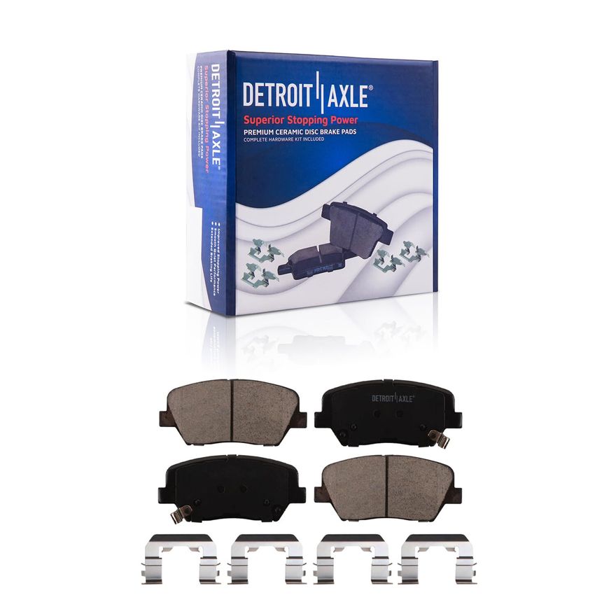 Front Ceramic Brake Pad - P-1432 x2