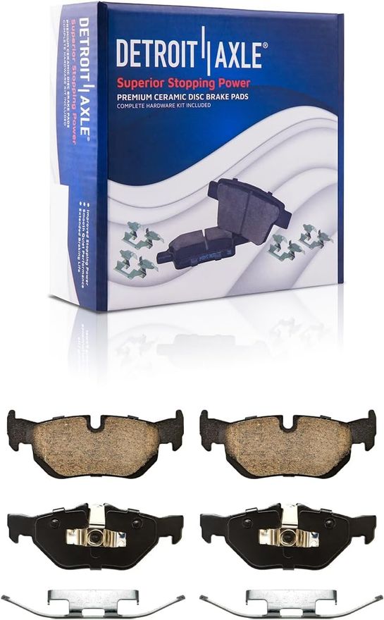 Rear Ceramic Brake Pad - P-1267 x2