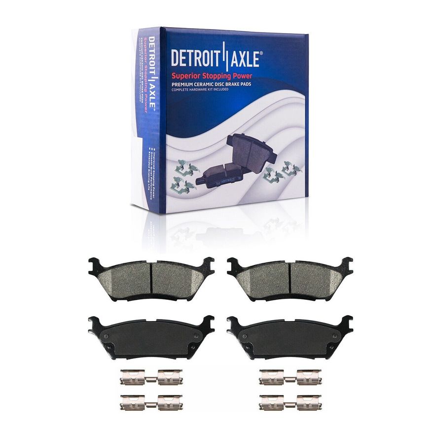 Rear Ceramic Brake Pad - P-1790 x2