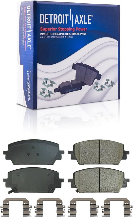 Rear Ceramic Brake Pad - P-2381 x2