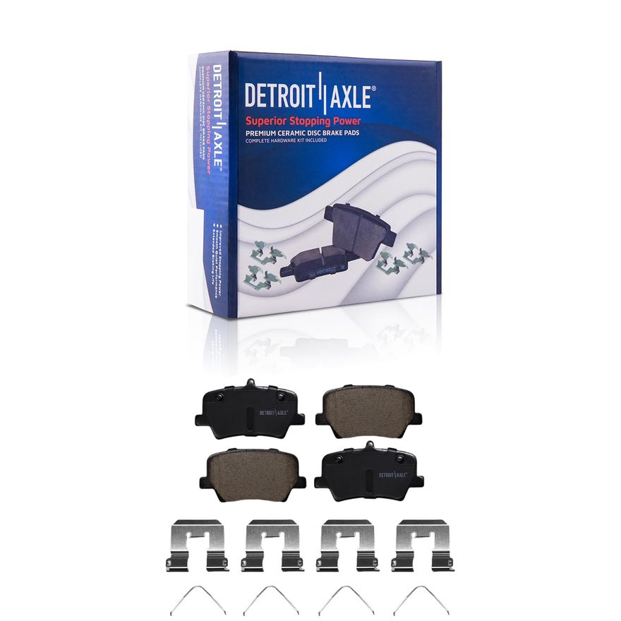 Rear Ceramic Brake Pad - P-2136 x2