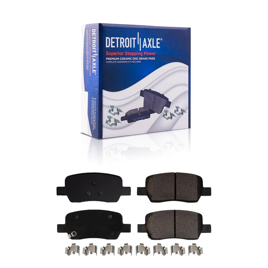 Rear Ceramic Brake Pad - P-2381 x2