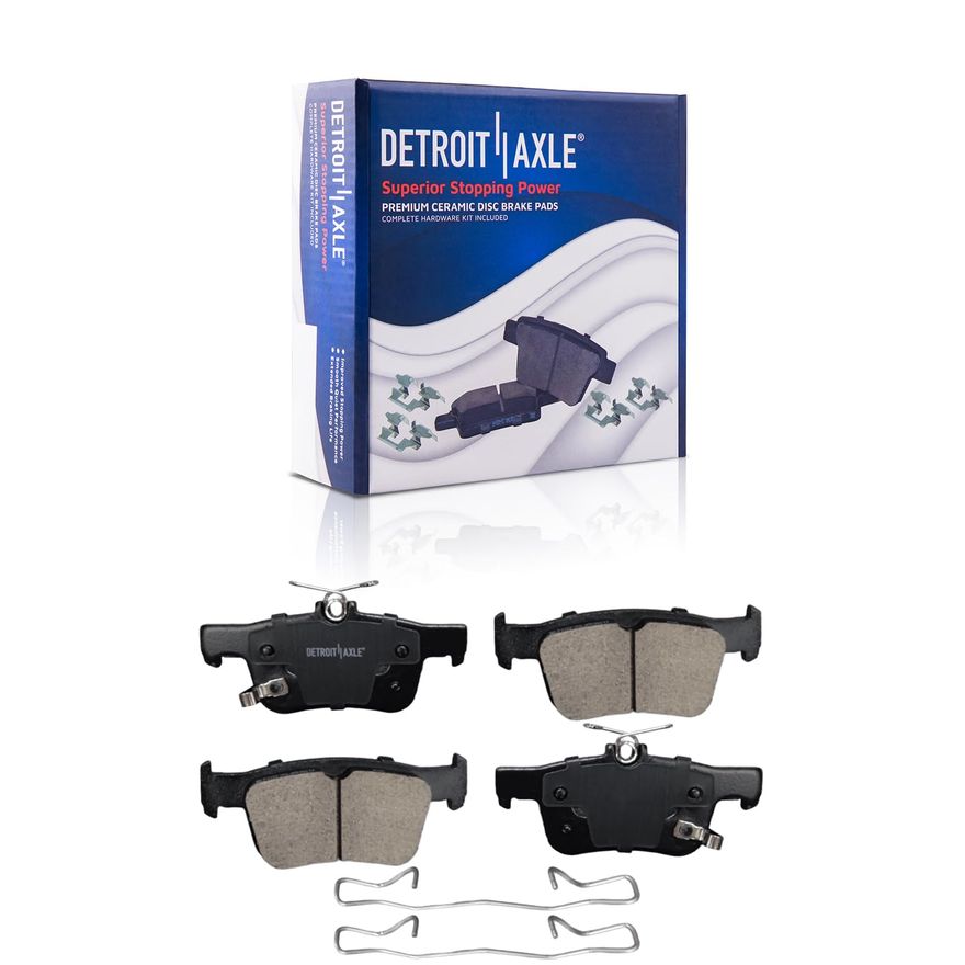 Rear Ceramic Brake Pad - P-2102 x2