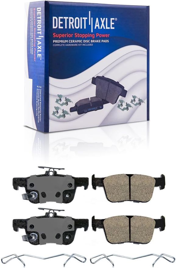 Rear Ceramic Brake Pad - P-2102 x2