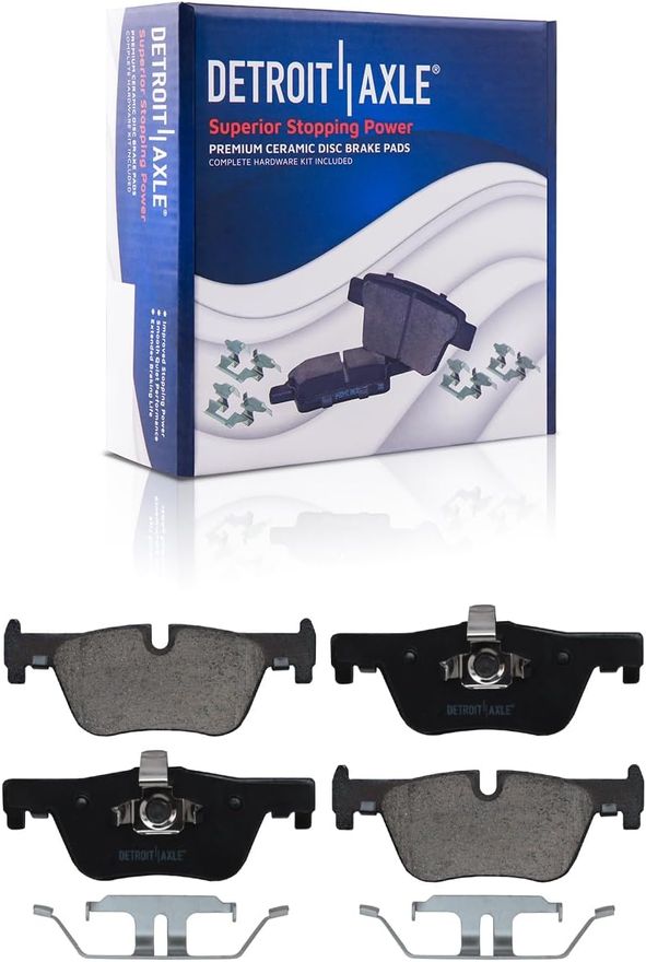 Rear Ceramic Brake Pad - P-1613 x2