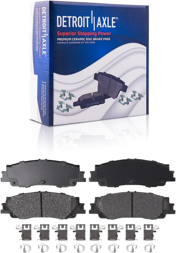 Rear Ceramic Brake Pad - P-2439 x2