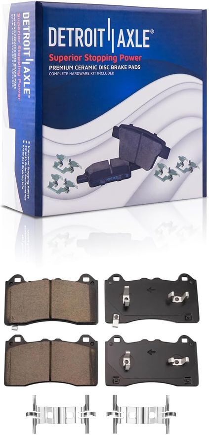 Front Ceramic Brake Pad - P-2390 x2