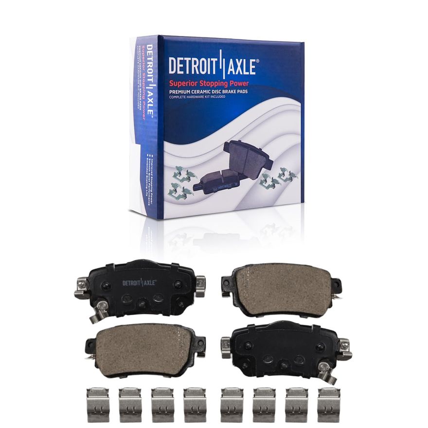 Rear Ceramic Brake Pad - P-1965 x2