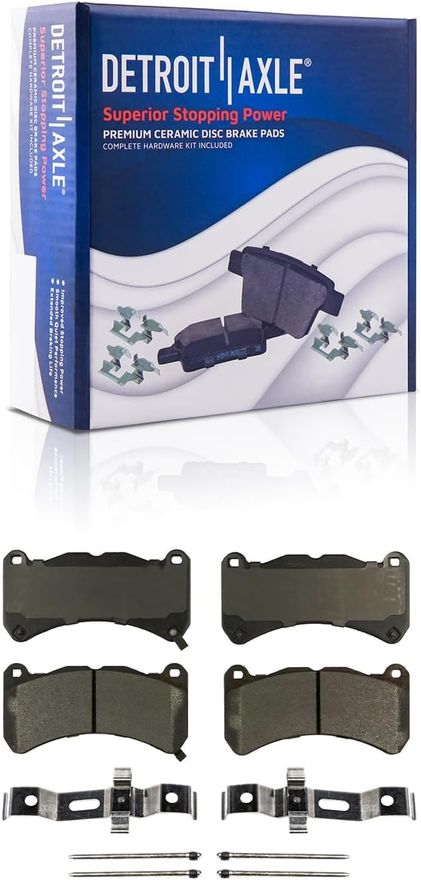 Front Ceramic Brake Pad - P-1365 x2