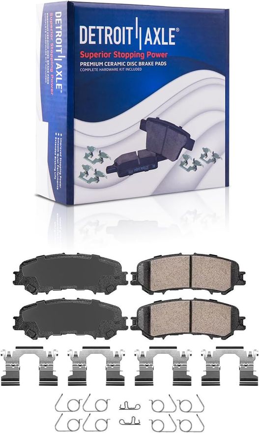 Rear Ceramic Brake Pad - P-2032 x2