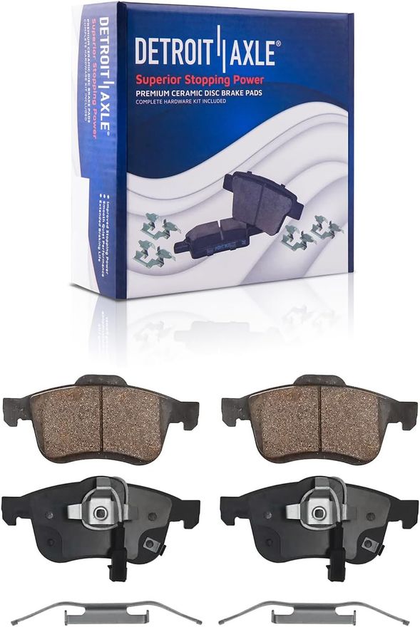Front Ceramic Brake Pad - P-1721A x2
