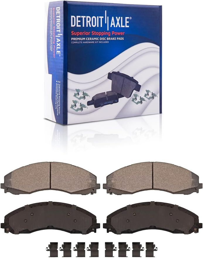 Rear Ceramic Brake Pad - P-2018A x2