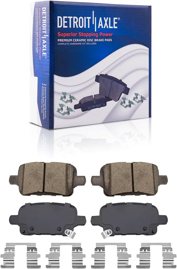 Rear Ceramic Brake Pad - P-1915 x2