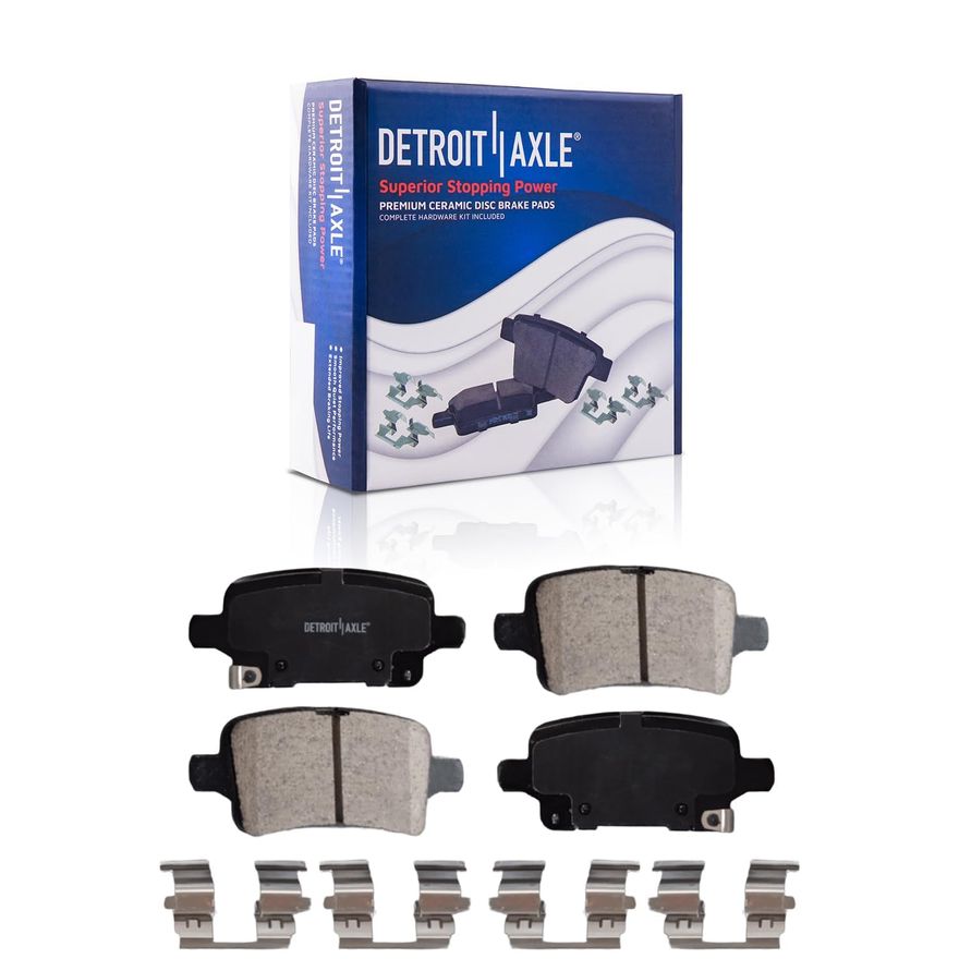 Rear Ceramic Brake Pad - P-1915 x2