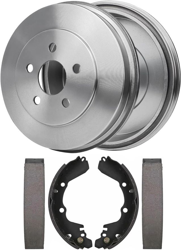 Main Image - Rear Brake Drums Shoes