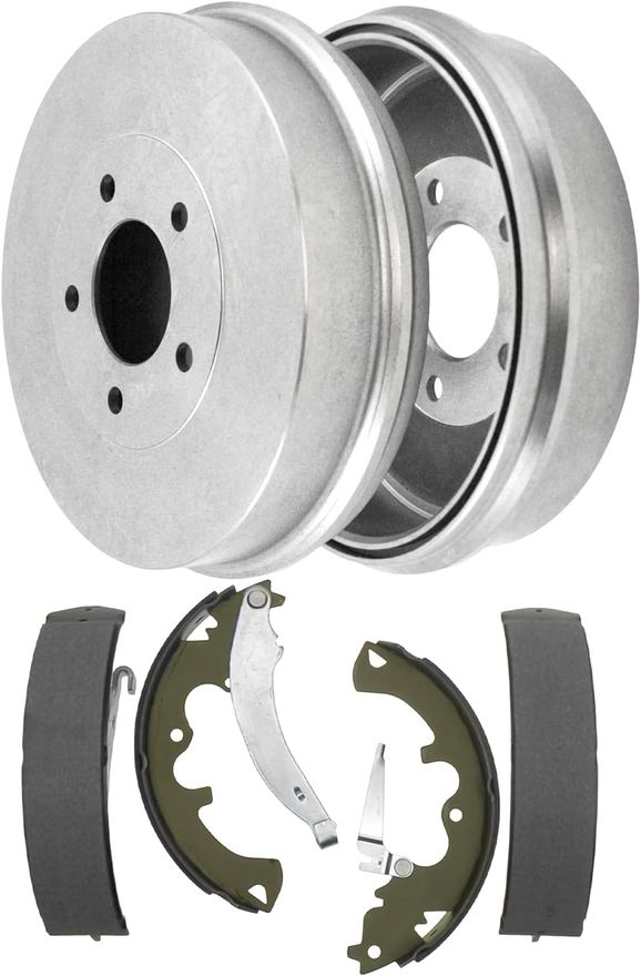 Main Image - Rear Brake Drums Shoes Kit