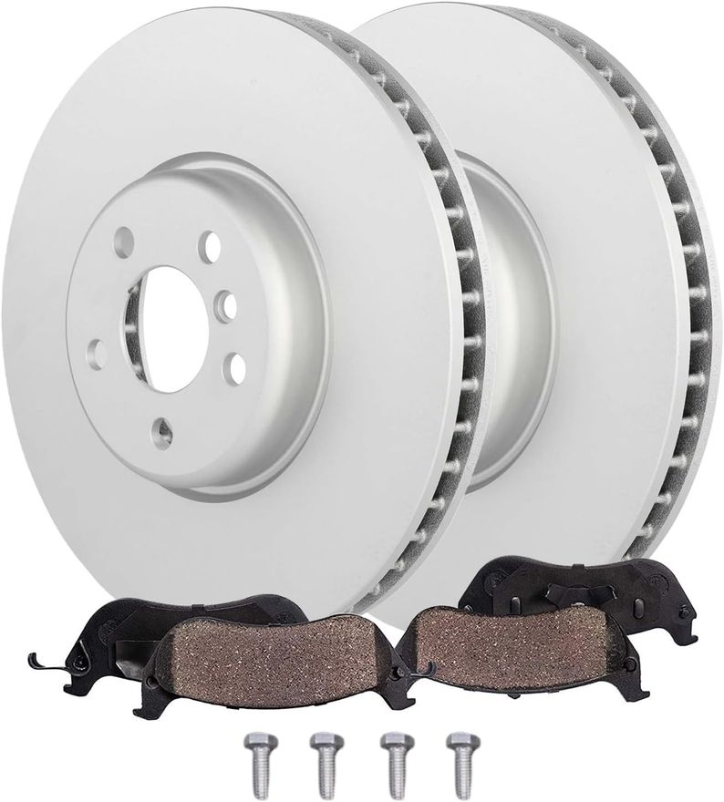 Main Image - Front Disc Rotors Brake Pads
