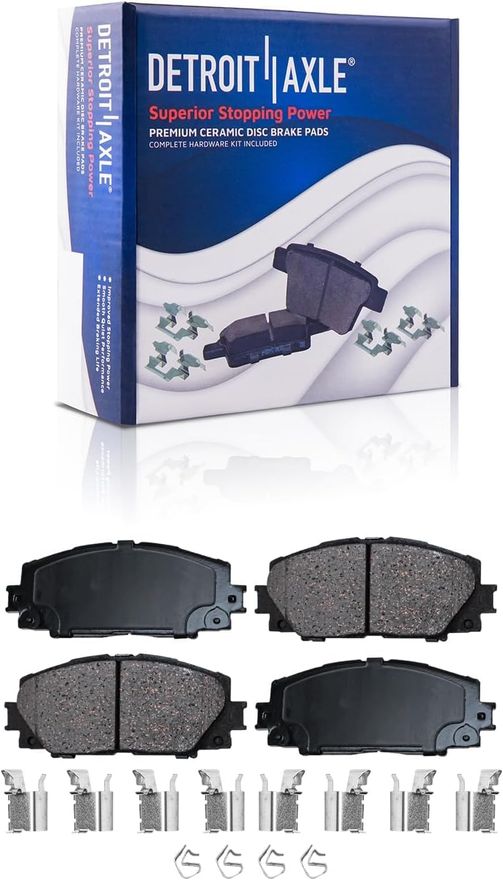 Front Ceramic Brake Pad - P-1184 x2