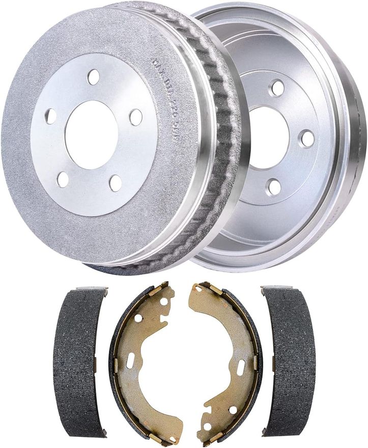 Main Image - Rear Brake Drums Shoes