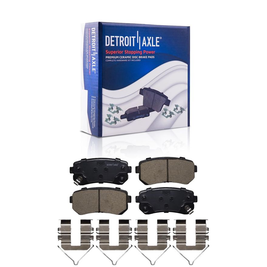 Rear Ceramic Brake Pad - P-1856 x2