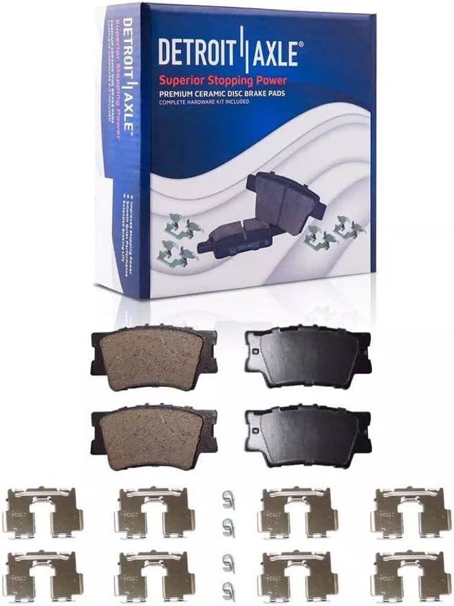 Rear Ceramic Brake Pad - P-1212 x2