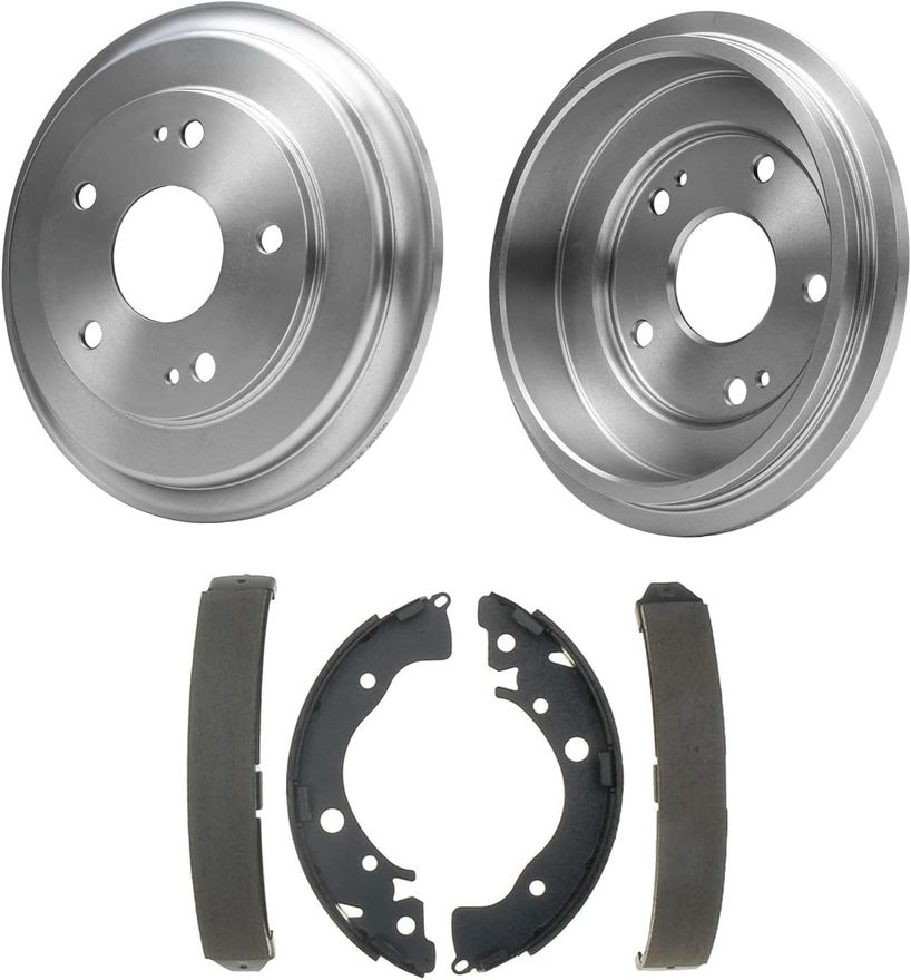 Main Image - Rear Brake Drums Shoes