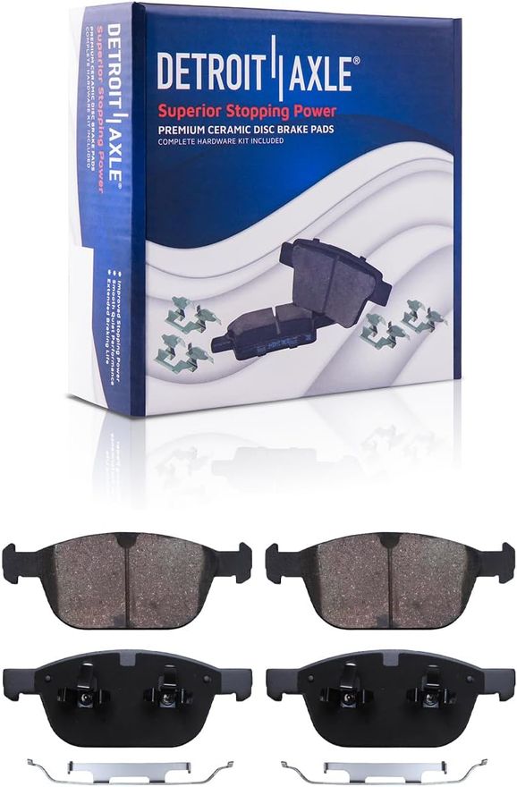 Front Ceramic Brake Pad - P-1412 x2