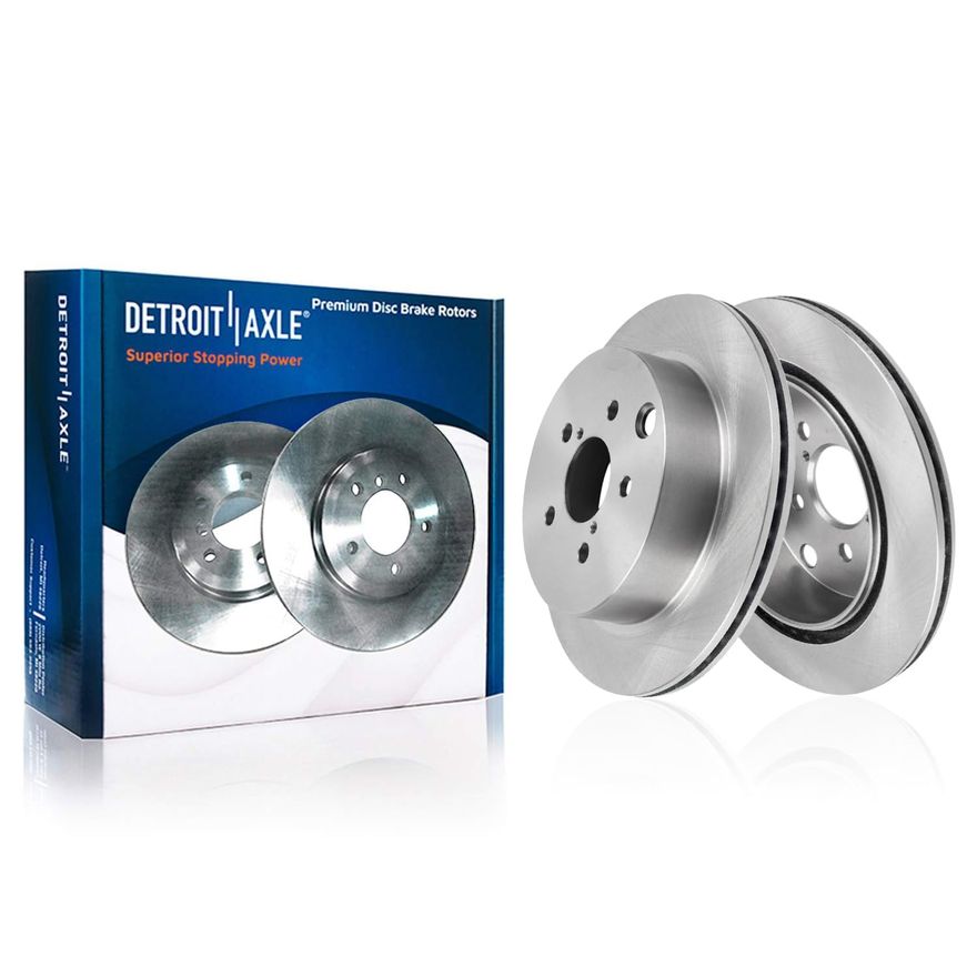 Rear Disc Brake Rotor - R-800057 x2