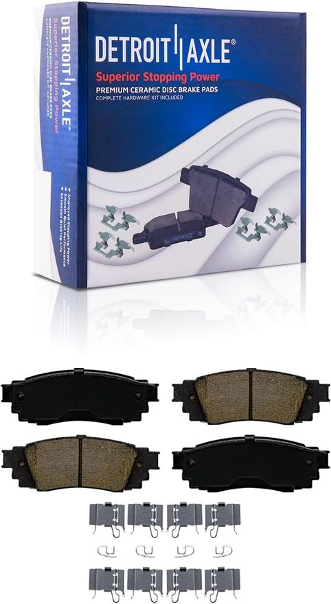 Rear Ceramic Brake Pad - P-1879 x2