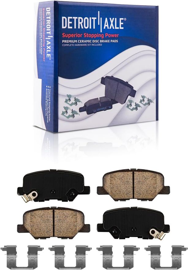 Rear Ceramic Brake Pad - P-1679 x2