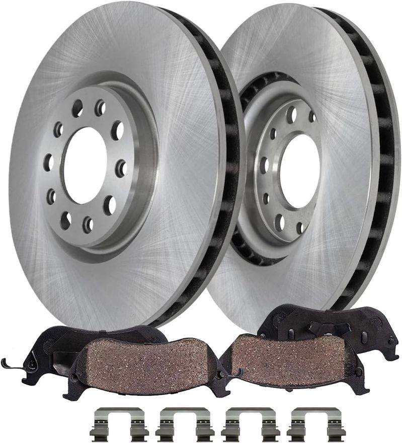 Main Image - Front Disc Rotors Brake Pads Kit