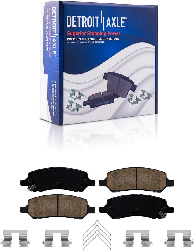 Rear Ceramic Brake Pad - P-1647 x2