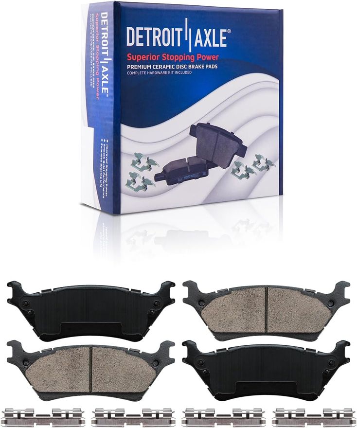 Rear Ceramic Brake Pad - P-1602 x2