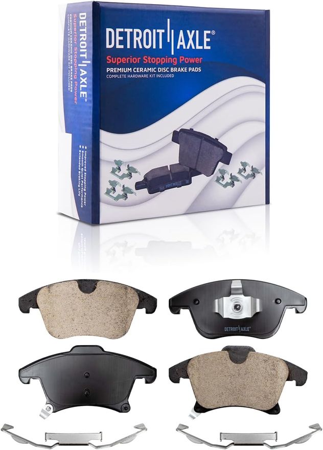 Front Ceramic Brake Pad - P-1653 x2