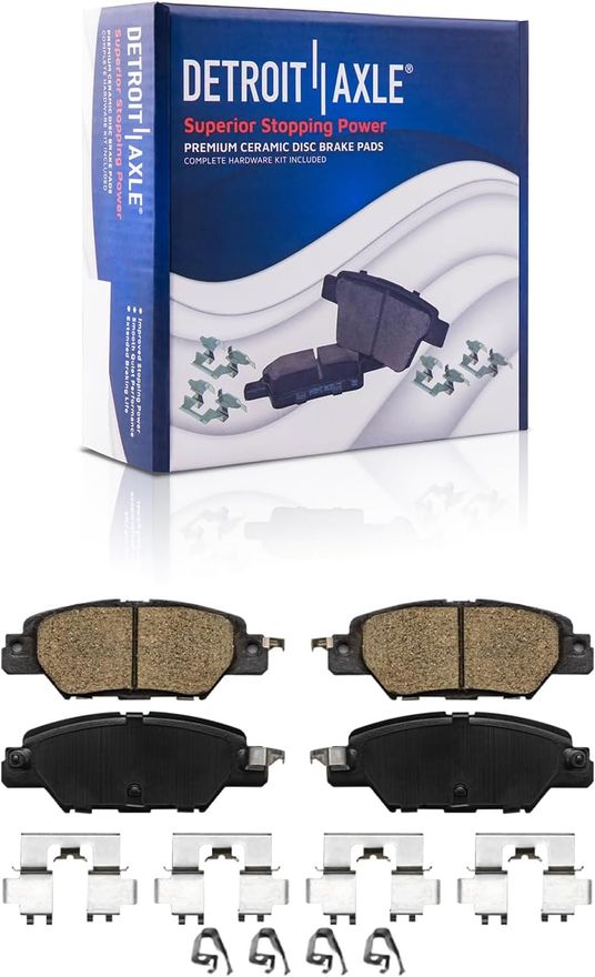 Rear Ceramic Brake Pad - P-1846 x2