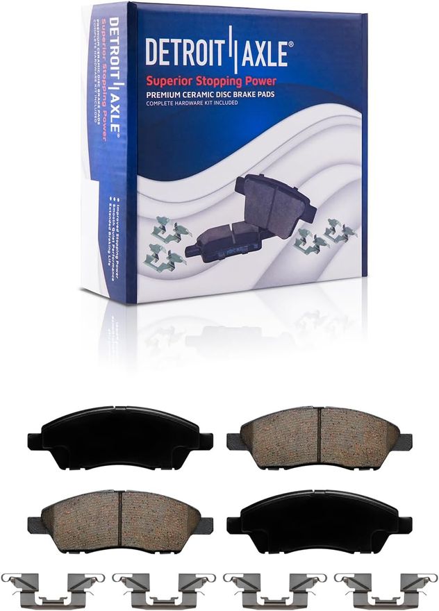 Front Ceramic Brake Pad - P-1592 x2