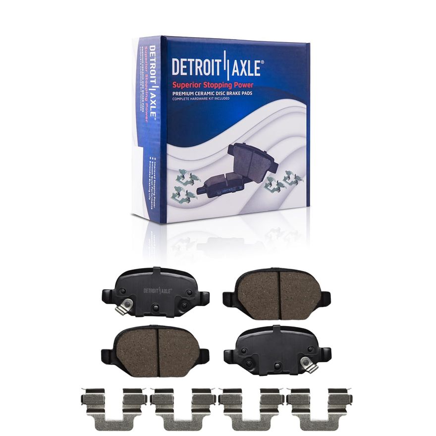 Rear Ceramic Brake Pad - P-1569 x2
