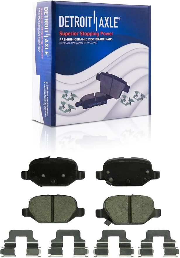 Rear Ceramic Brake Pad - P-1569 x2