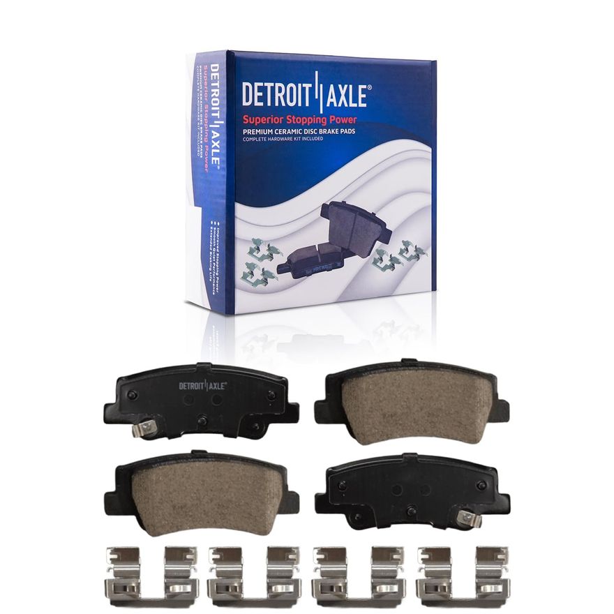 Rear Ceramic Brake Pad - P-2299 x2