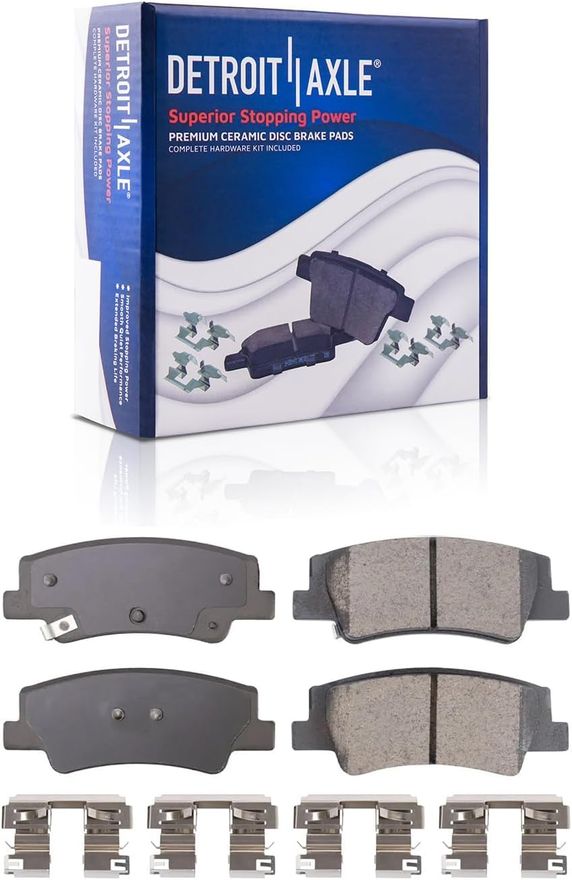 Rear Ceramic Brake Pad - P-2299 x2