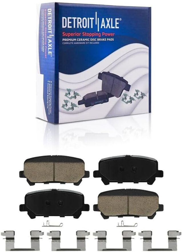 Rear Ceramic Brake Pad - P-1806 x2