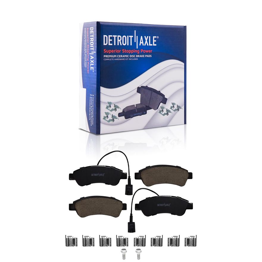 Rear Ceramic Brake Pad - P-1490 x2