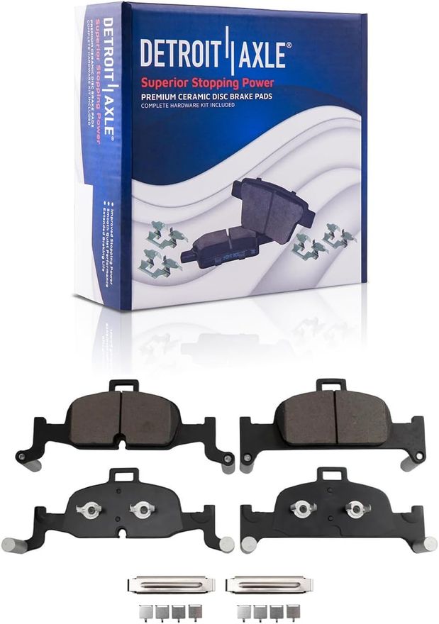 Front Ceramic Brake Pad - P-1897 x2