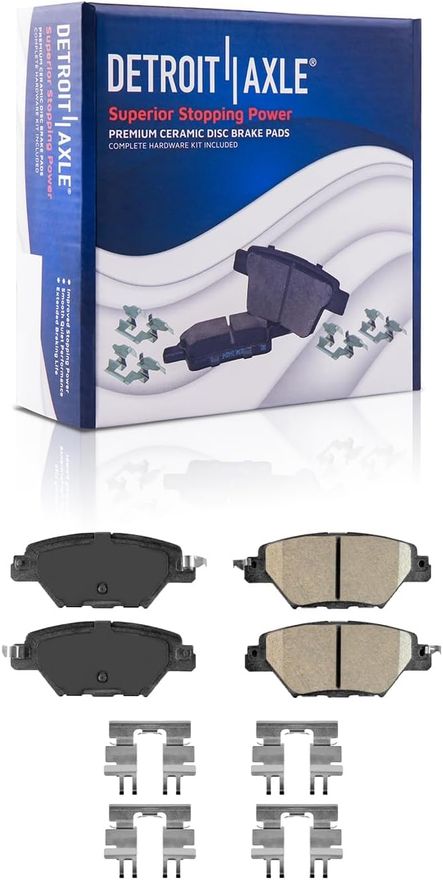 Rear Ceramic Brake Pad - P-1934 x2