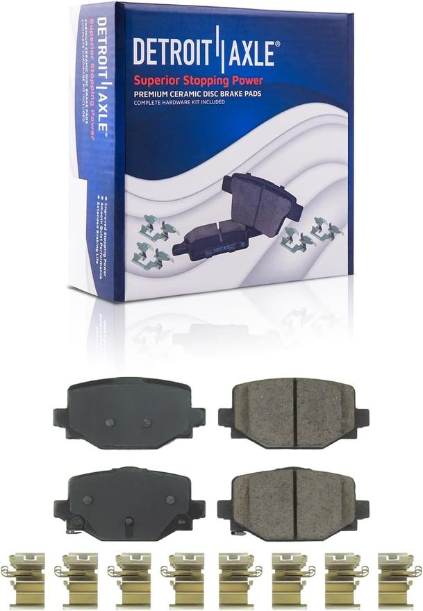 Rear Ceramic Brake Pad - P-2191 x2