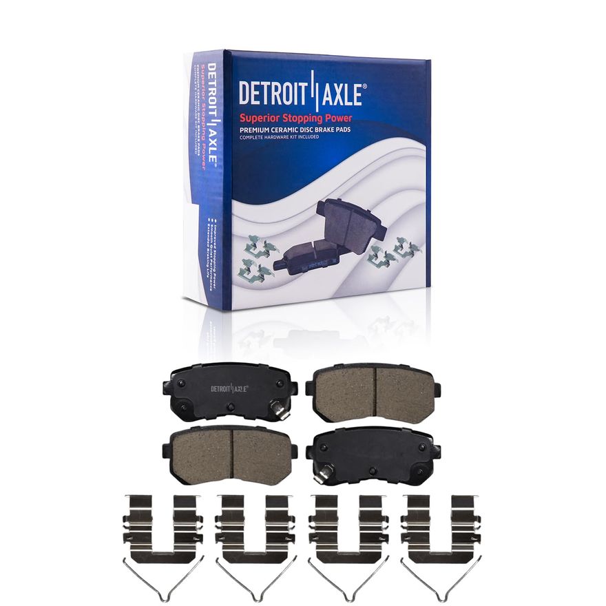 Rear Ceramic Brake Pad - P-2188 x2