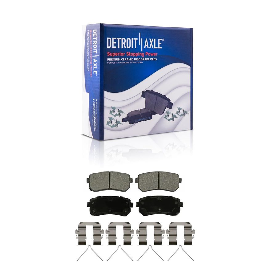 Rear Ceramic Brake Pad - P-2188 x2