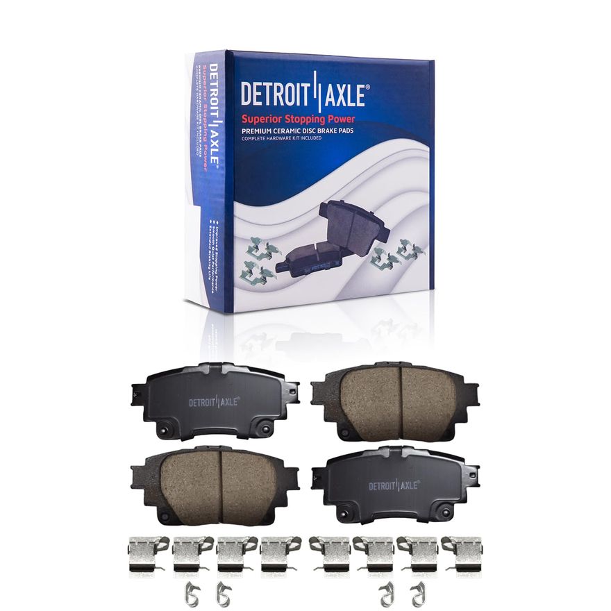 Rear Ceramic Brake Pad - P-2183 x2